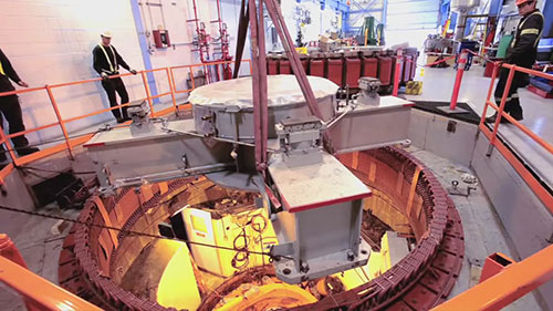 水力发电机组的安装