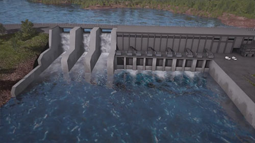 低水头水电站发电机组