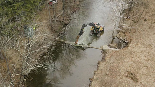 贝吉尔曼溪的修复