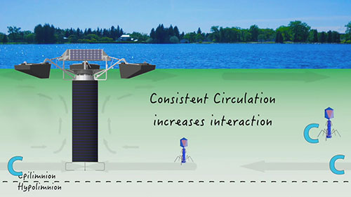 湖水及水库蓝绿藻控制