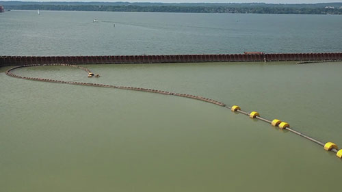 兰德尔礁有害沉积物清理2