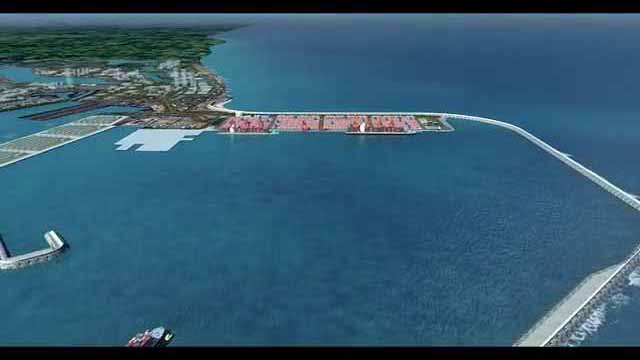 科伦坡集装箱港的建设