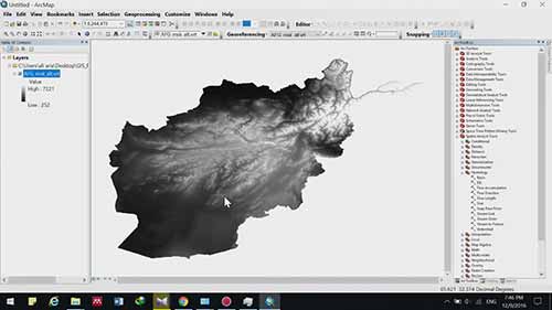 ArcGIS教程 03 绘制流域图