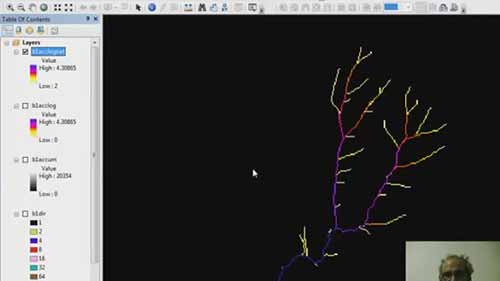 ArcGIS教程 10 分析流域信息