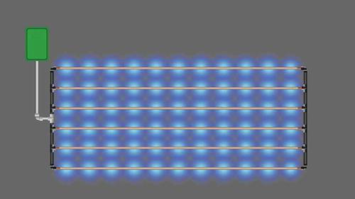 滴灌管线的布局