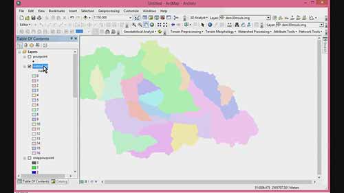 如何自动生成流域图