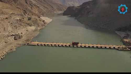 狄阿莫-巴沙水电站3 浮桥