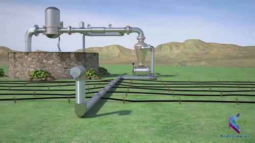 滴灌系统3D设计