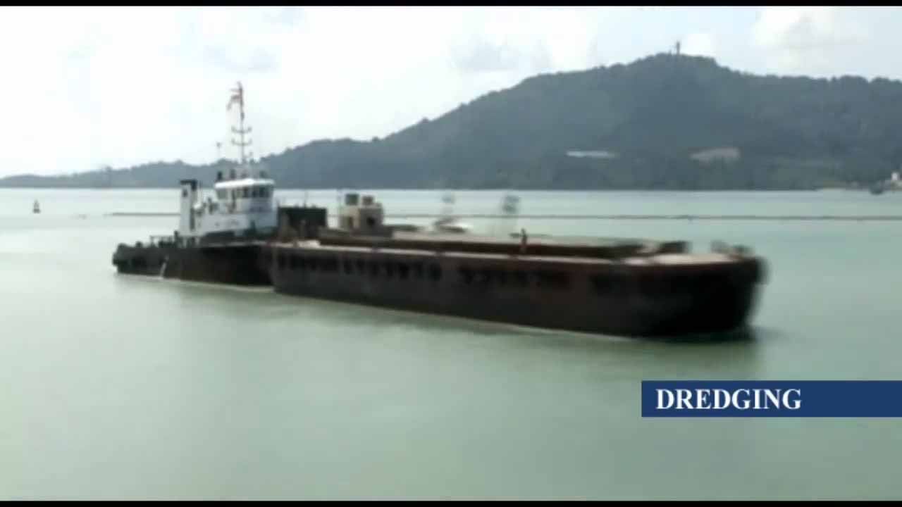 东洋公司疏浚作业