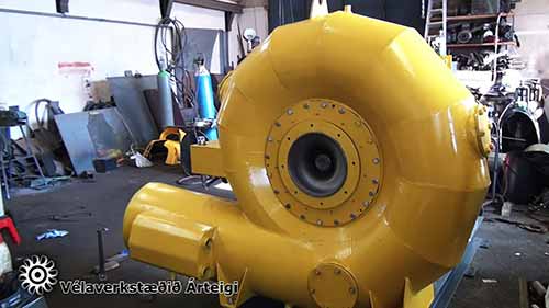 80千瓦法式水轮机试验