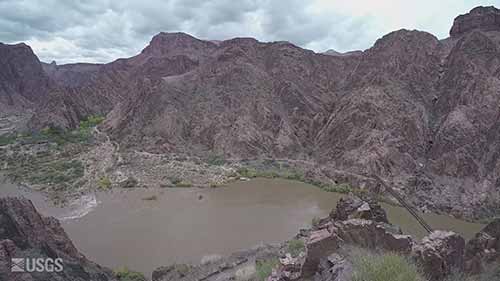 大峡谷汛期水文监测