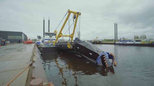 电动挖泥船如何工作