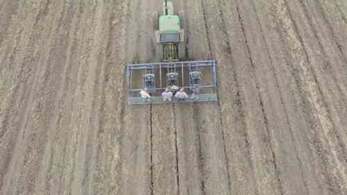 安装地下滴灌系统