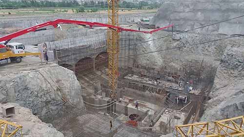 KOTO水电站遭遇洪水