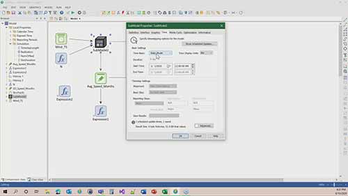 温度、辐射以及风速模型