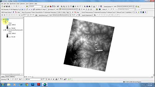 ArcMap中的水利研究