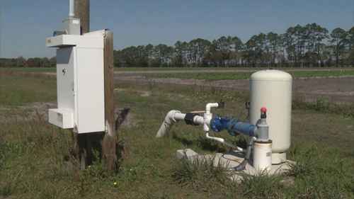 农田灌溉潜水泵站