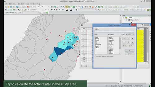 如何用Thiessen Polygons来估算降雨量