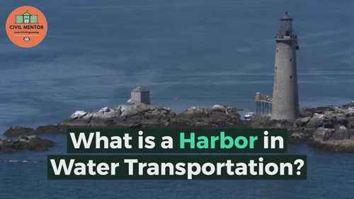 从水运工程学的角度解释港口