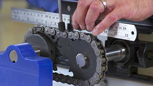 如何使链传动合理张紧