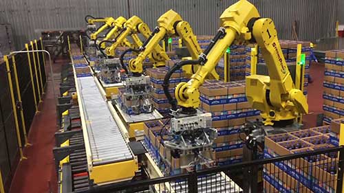 饮料瓶自动化生产线