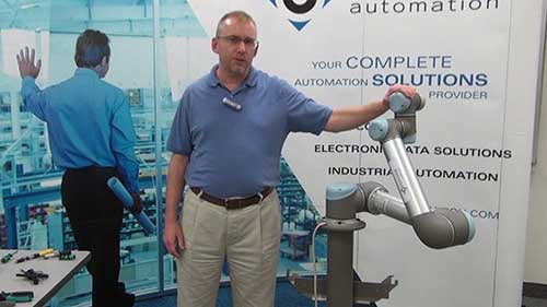 更换UR5机器人关节