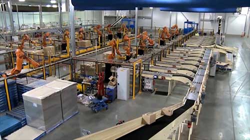 ABB机器人——纸箱码垛生产线