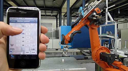 iPhone工业机器人控制