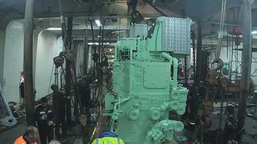 柴油发动机的校准与安装