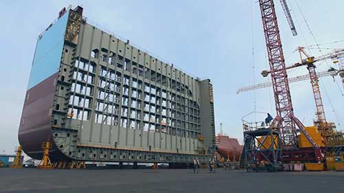 大型船只是如何建造的