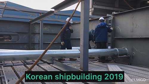 船舶管路的安装