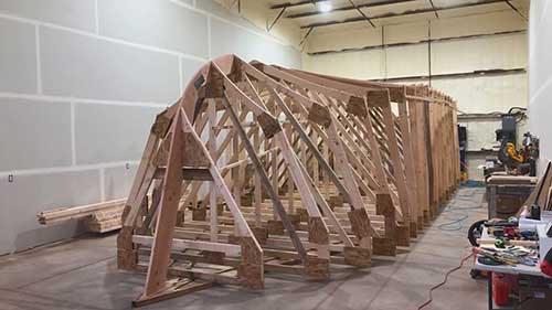 船体模具的制造