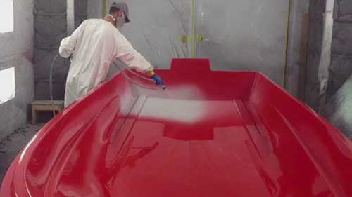 玻璃钢船的建造过程