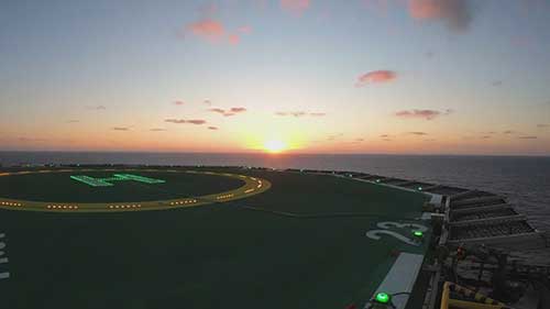 布伦特油田Charlie钻井平台