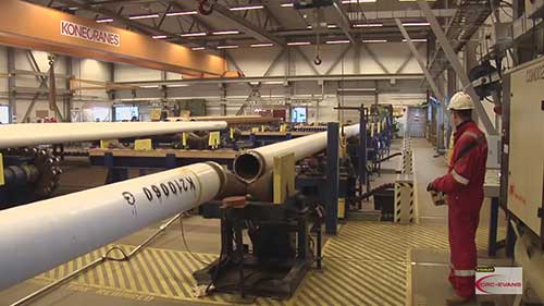 海底输油管管道预制厂