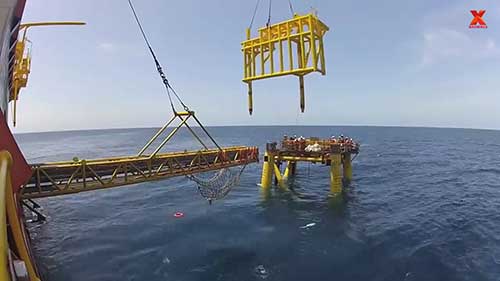 钻井平台导管架的制造与安装