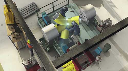 海上风机基础批量生产