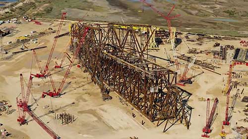 Mammoet如何制造导管架