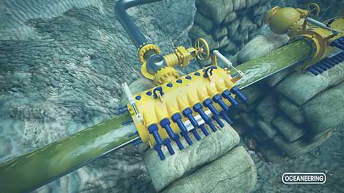 海底管线的修复