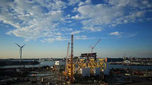 海上钻井平台的建造6