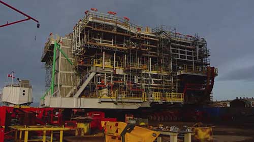 海上钻井平台的建造8
