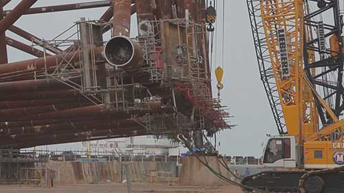 海上钻井平台的建造