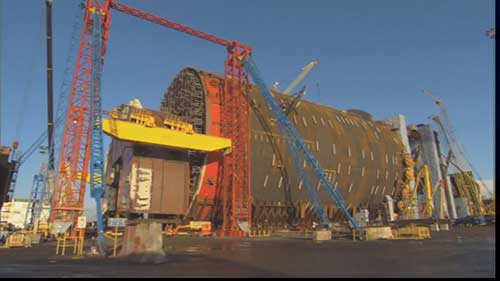 立柱式平台的建造