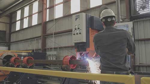 德克萨斯HGG集团海上钻井平台的建造