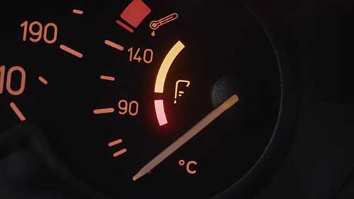 汽车水温表温度波动故障