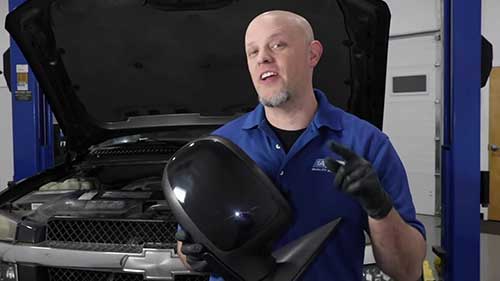 汽车电动侧视镜故障诊断