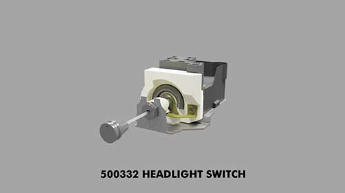 汽车头灯开关