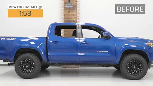 加装越野车岩石滑块