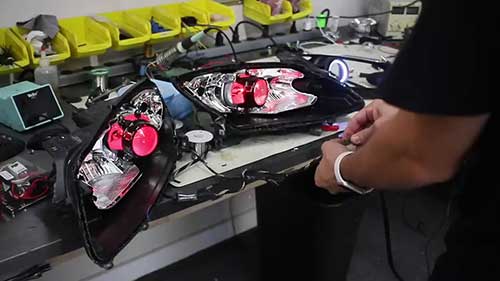 马自达定制前照灯