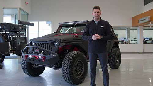 改装牧马人越野车